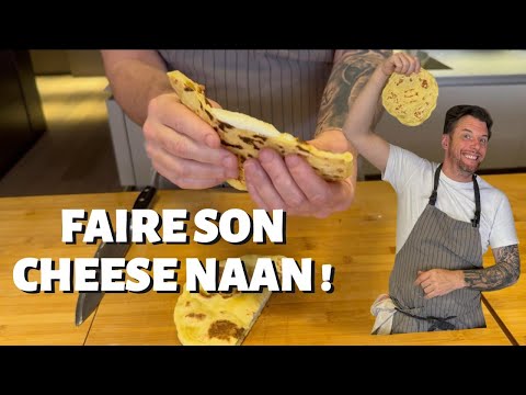 Homemade Chees Naan – Indian flatbread with fresh cheese