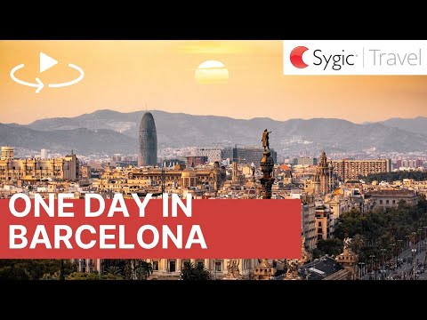 One day in Barcelona (Trailer): 360° Virtual Tour with Voice Over