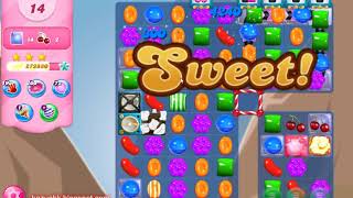 Candy Crush Saga Level 7307 (3 stars, No boosters, First Try)
