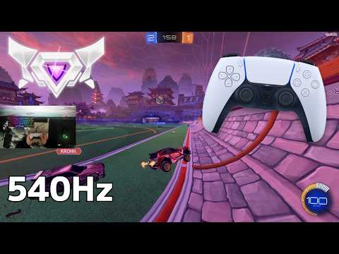 PS5 Controller ASMR 😴 Rocket League Ranked 🏆 Satisfying 360 FPS 4K