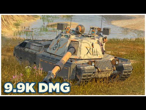 Controcarro 3 Minotauro • 9.9K DMG • 6 KILLS • WoT Blitz