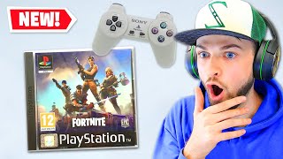 Fortnite on PS1 is CRAZY!