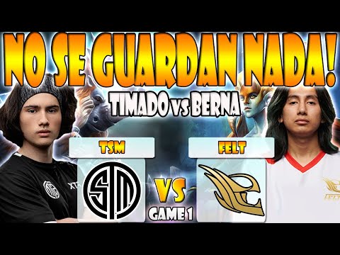 TSM VS FELT BO3[GAME 1] TIMADO, BRYLE VS BERNA - DPC NA 2023 TOUR 3: DIVISION 1 - DOTA 2