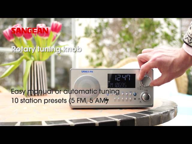 Video Teaser für Sangean WR-22 FM-RDS (RBDS) / AM / USB / Bluetooth Digital Receiver