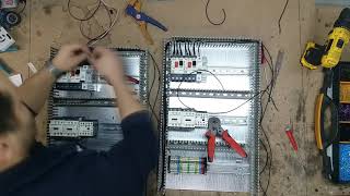 ISI KONTROLLÜ FIRIN KUMANDA PANOSU YAPIMI HIZLI ÇEKİM | KUMANDA PANOSU | ELEKTRİ