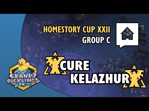 Cure vs Kelazhur - TvT | HomeStory Cup XXII: Group Stage - Group C | EPT StarCraft 2 Tournament