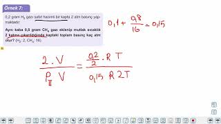Eğitim Vadisi 11.Sınıf Kimya 8.Föy İdeal Gaz Yasası Konu Anlatım Videoları