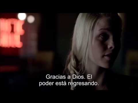 The vampire diaries 4x22 Bonnie deja caer el velo y muere. SUB