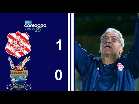 CARIOCÃO LOTERJ SÉRIE A2 (2025) - SEMIFINAL- JOGO DE VOLTA - BANGU 1X0 ARARUAMA