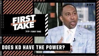 Stephen A. ENLIGHTENS First Take over his stance on Kevin Durant 🍿 👀