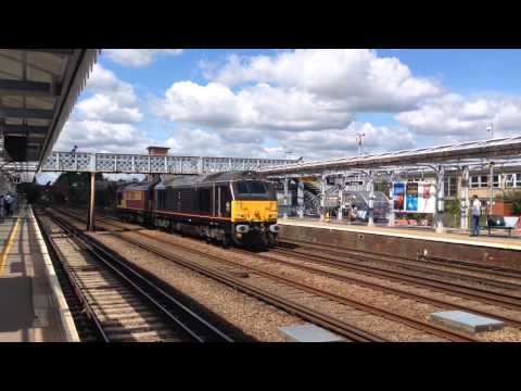 0D33 67006 & DIT 67004 Pass paddock wood working 0D33 Wembley - Dollands Moor LHS