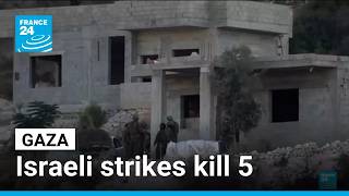 Several killed in Israeli strikes on Gaza and West Bank • FRANCE 24 English