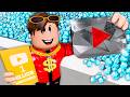 YOUTUBE Turned Him Into A TRILLIONAIRE A Roblox Movie