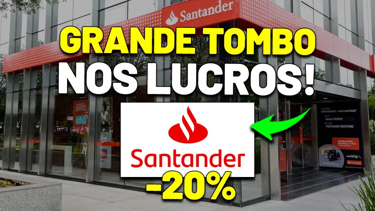 🚨AZEDOU? BRUSCA PIORA NOS RESULTADOS DO BANCO SANTANDER DO 2T26 | SANB11 SANB4 SANB3