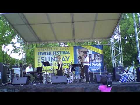 Lisa Fishman with The Modern Klezmer Quartet @ The Greater Chicago Jewish Festival - June 10, 2012
