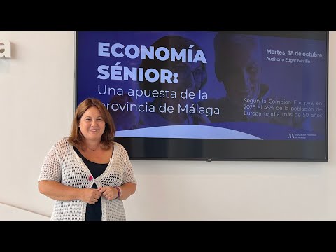 Presentación del encuentro empresarial Economía sénior: Una apuesta de la provincia de Málaga