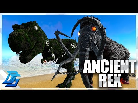 CONFLAGRANT MAMMOTH , ANCIENT REX FIGHT ! - Ark Survival Evolved - Pt 9 (Pugnacia)