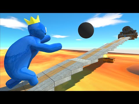 Climb the Cannon Slope - Animal Revolt Battle Simulator