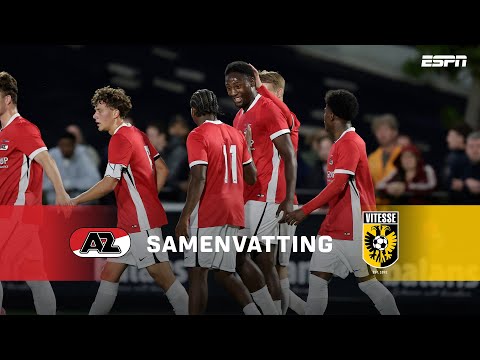 VITESSE KEERT TERUG met DOELPUNTRIJK DUEL! ⚽️⚽️⚽️⚽️ | Samenvatting Jong AZ - Vitesse