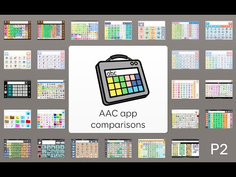 AAC app comparisons - part 2: grids and key features