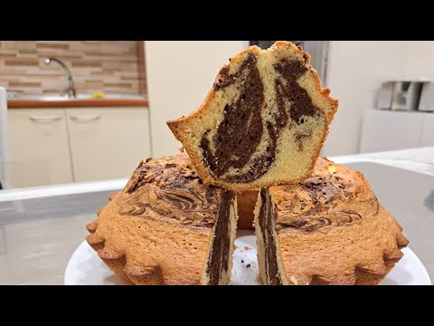 Ciambellone bicolore da bar