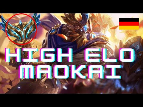Maokai Guide german Challenger 🥇 Jungle High Elo Gameplay Analyse Tipps Runen 2022 Ranked. Sup? Top?