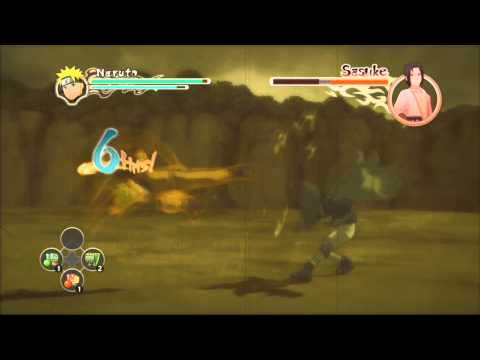 Naruto Ultimate Ninja Storm 2 Naruto Vs Sasuke S-Rank HD (English)