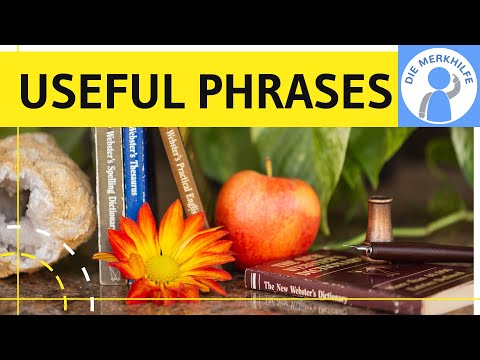 Useful phrases - Overview of sentence structures / transitions in English - Tips for better texts