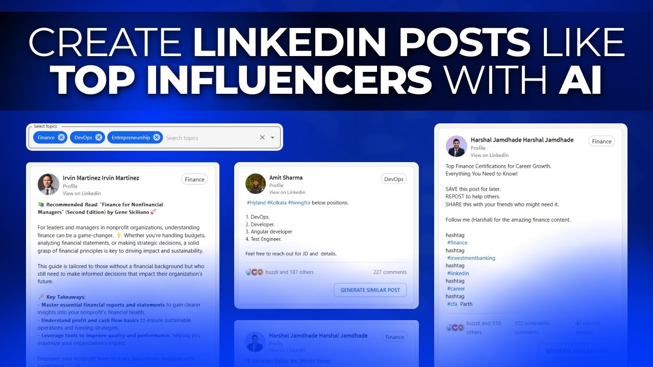 How to find Viral LinkedIn posts using Buzzli | Step-by-Step Guide