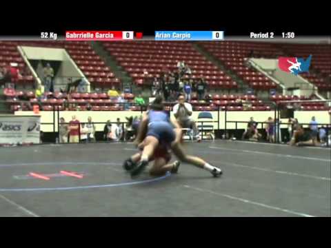WM 52 KG - FM2 - Gabrielle Garcia (TMWC) vs. Arian Carpio (FW Spartans)