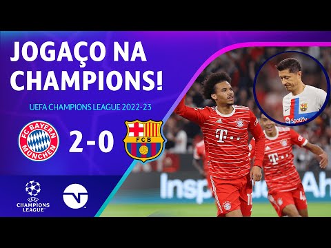 Gols e lances de Bayern x Barcelona