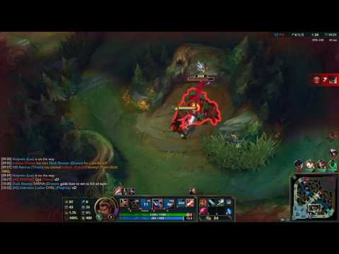 League of Legends Ft Xin Zhao On Jungle (Game 960 Patch 7.6)