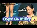 Ahsaas Channa Has Goddess Legs Milky Legs In Dress
