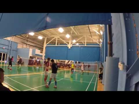 Chongtian Qiu and Nick Waller Vs. Fan Zhang and Xun Wang