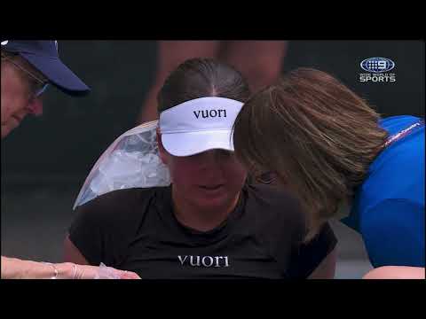 Disaster in Oz for Canadian Marina Stakusic