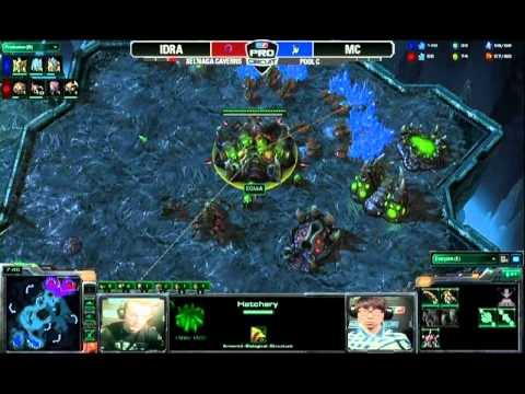 MLG Columbus 2011 - Starcraft II - Game 2 - EGIdra (Z) VS oGsMC (P) Part 1/2