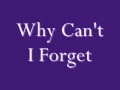 Why Can't I Forget - Maureen Mc Govern