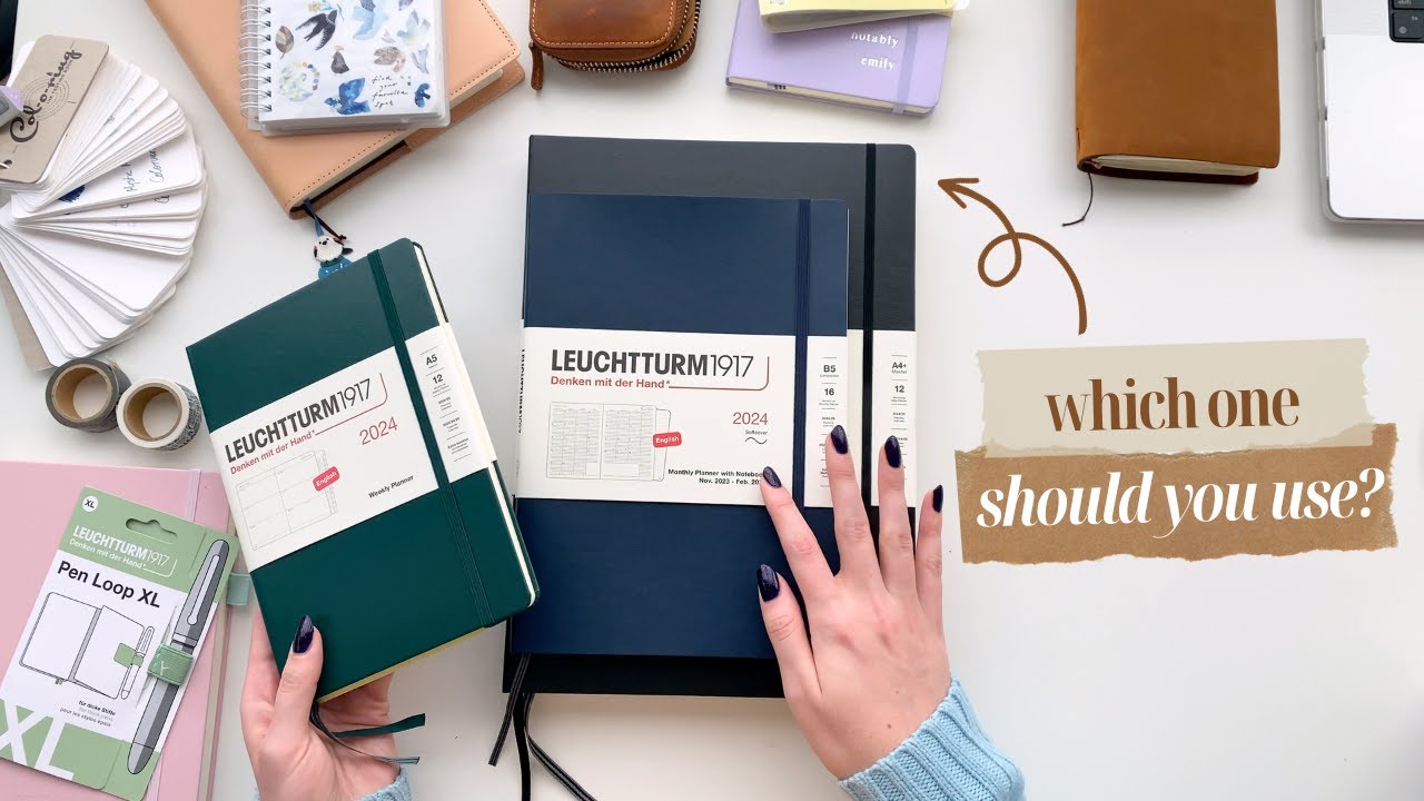 Comparing Leuchtturm1917 2024 Planners ✨ Daily, Weekly, and Monthly!