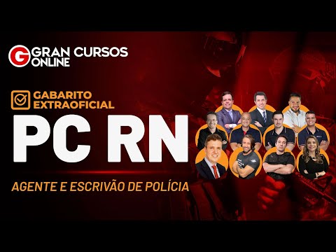 Concurso PC RN – Agente e Escrivão: Gabarito Extraoficial