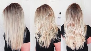 Sunkissed Hair | Smudge Roots and Sombre Balayage Highlights