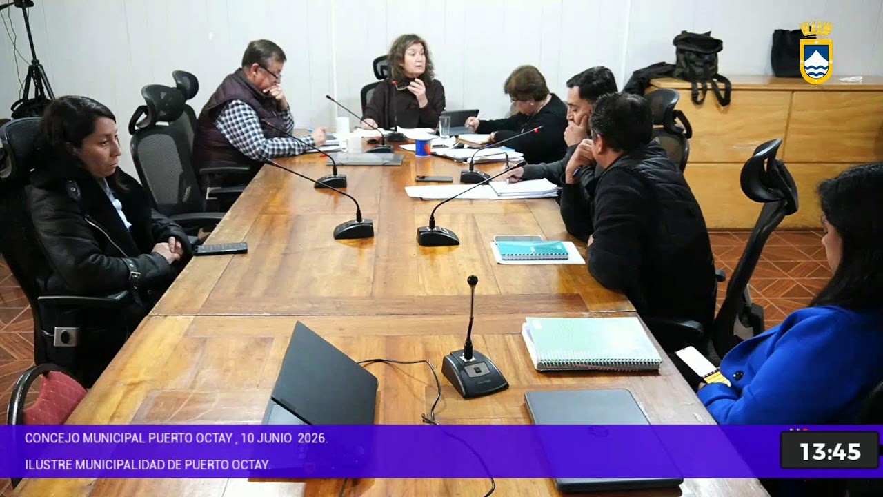 CONCEJO MUNICIPAL PUERTO OCTAY , 10 JUNIO  2026 - VIDEO 2.