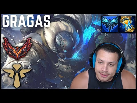 🥁 Tyler1 ROAMING AROUND THE MAP FOR LP | Gragas Support Full Gameplay | Season 12 ᴴᴰ