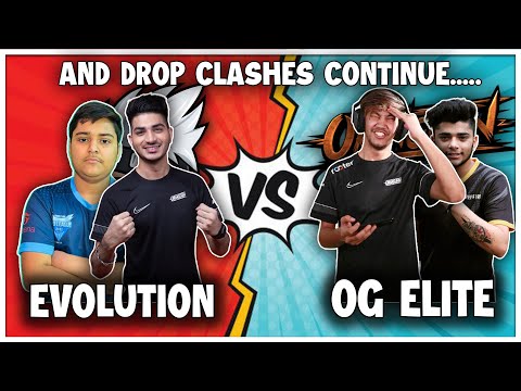 TEAM EVOLUTION vs OG ELITE 🔥|| BACK TO BACK DROP CLASHES ||
