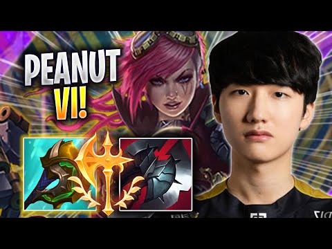 PEANUT IS A BEAST WITH VI! - GEN Peanut Plays Vi JUNGLE vs Rek'sai! | Season 2023