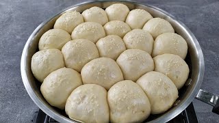 Bakit ngayon ko lang nalaman na pwede palang gumawa ng tinapay sa kawali | Milk Buns