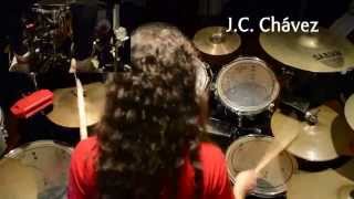 ACRANIA - "People Of The Blaze" J.C. Chavez Drum Performance Video