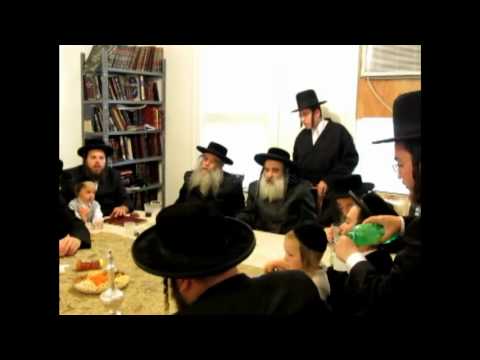 Krula Rebbe Teaches Alef Beis To His Attendant's Son Menachem Av 5772