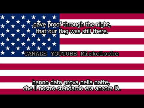 Inno Stati Uniti d'America traduzione e testo in Italiano
