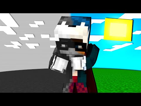 SONO ENTRATO NEL MONDO IN BIANCO E NERO - MINECRAFT ITA