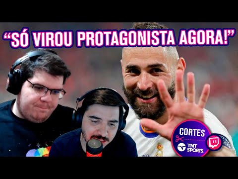 O BENZEMA É MUITO DESVALORIZADO PELA MÍDIA?! DISCUTIMOS! | CORTES TNT SPORTS